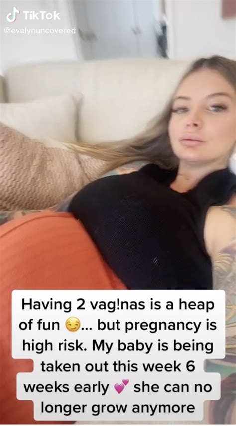 evelyn miller 2 vaginas|I have two uteruses